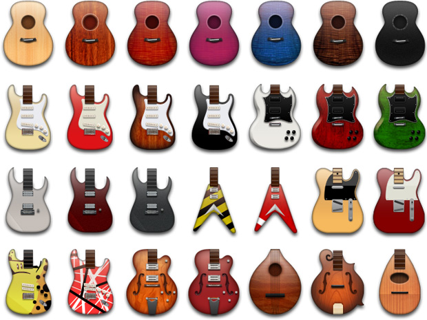 GuitarToolkit instrument icons
